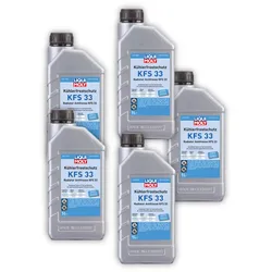 5x Kühlerfrostschutz KFS 33 LIQUI MOLY 21130 Frostschutzmittel 1 Liter