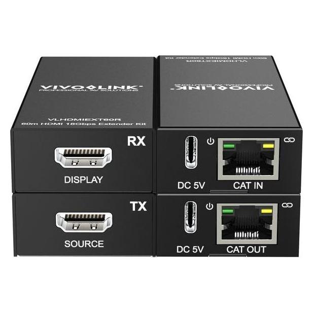 Vivolink HDMI 18Gbps Extender kit (60m) (Extender) (VLHDMIEXT60)