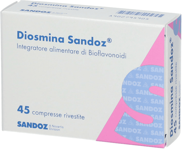 Sandoz Diosmina Integratore 45 Compresse Rivestite