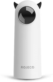 Inspire Picks ROJECO Smart Interactive Cat Laser Toy Automatic LED Teasing Toy For Cats & Dogs white