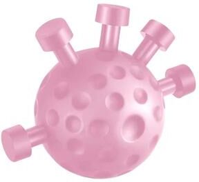 Uplift Essentials Finger Hand Strengthener Ball Grip Exerciser For Hand Finger And Forearm Training pink