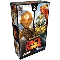 Lucky Duck Games Dice Throne S1 - Moine VS Paladin (Französisch)