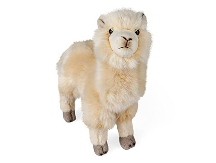 Living Nature Knuffeldier - alpaca staand (25 cm), onbekend