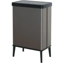 Stand-Abfalleimer - Verto - Curver - Touch-Öffnung - 54 L - Perlgrau