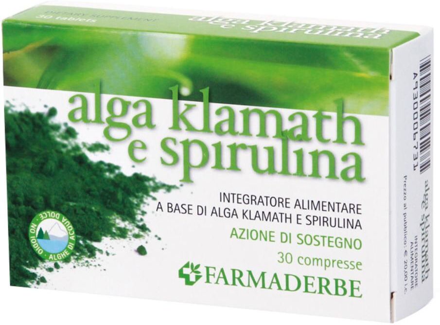 FARMADERBE Srl NUTRA Alga Klamat Spirul.30Cpr