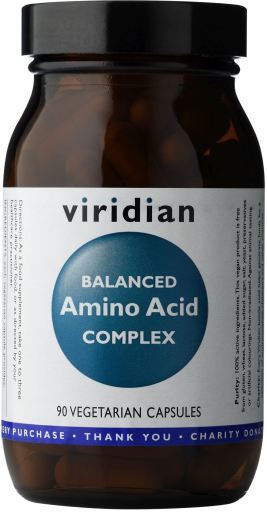 Viridian Ausgeglichener Aminosäurekomplex 90 Gemüsekapseln