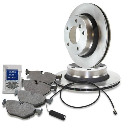 Atec Bremsscheiben + Bremsbeläge Hinterachse Belüftet [Hersteller-Nr. 40578156] für BMW