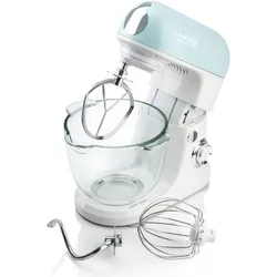 Haeger Glass Cake 700, Handmixer, Weiss, Blau