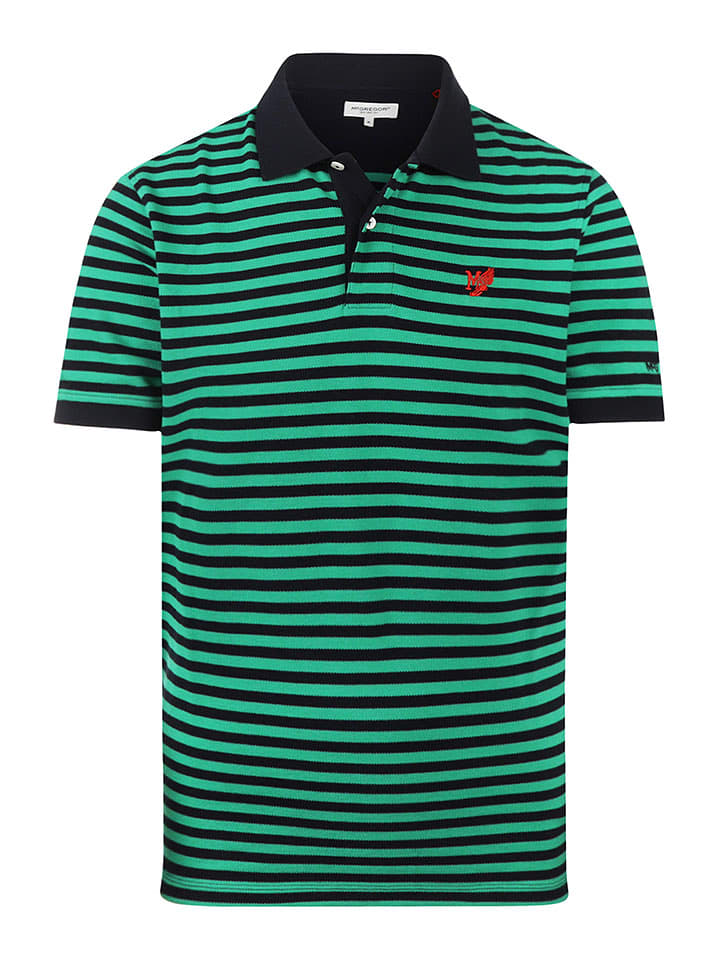 McGregor Poloshirt in Grün/ Schwarz - L