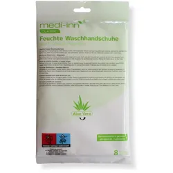 Medi-Inn Soft Touch Premium feuchte Einmalwaschhandschuhe 1 x 8 Stück
