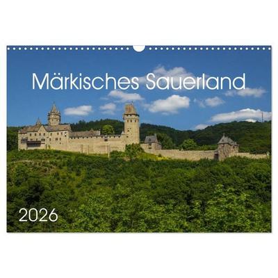 Märkisches Sauerland (Wandkalender 2026 DIN A3 quer), CALVENDO Monatskalender