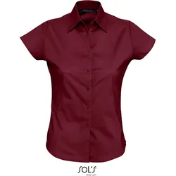 SOLS Damen Stretch Bluse kurzarm 17020
