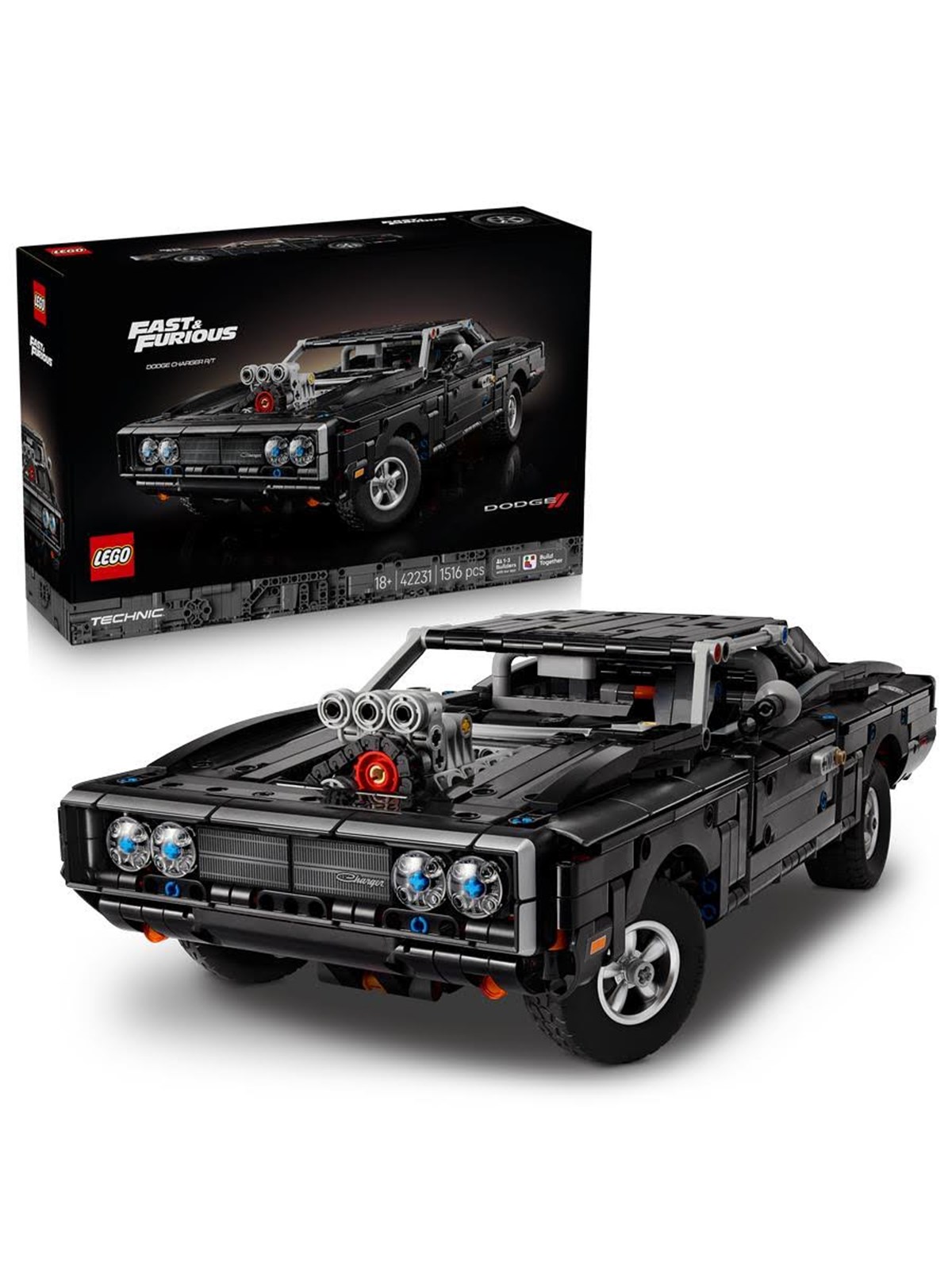 LEGO Technic 42231 Fast and Furious Dodge Charger R/T Auto