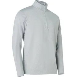 Abacus Layer Junior Dunbar Fleece 1/2-Zip, grau