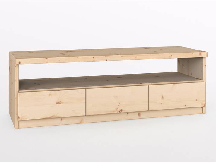 Lowboard „Patrizia“ Zirbe Massivholz Zirbe