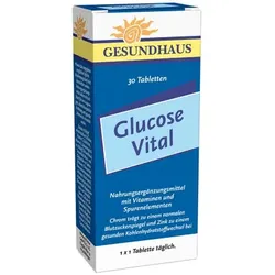 GESUNDHAUS Glucose Vital Tabletten 30 St