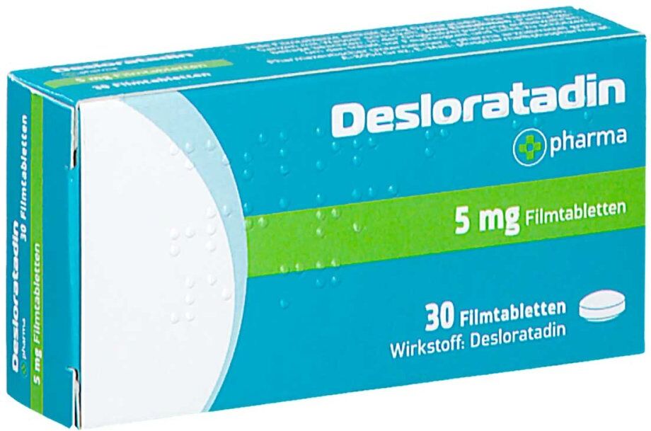 Desloratadin + pharma 5 mg Filmtabletten 30stk