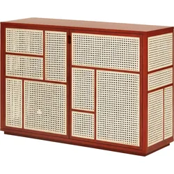 Air Schrank, rot