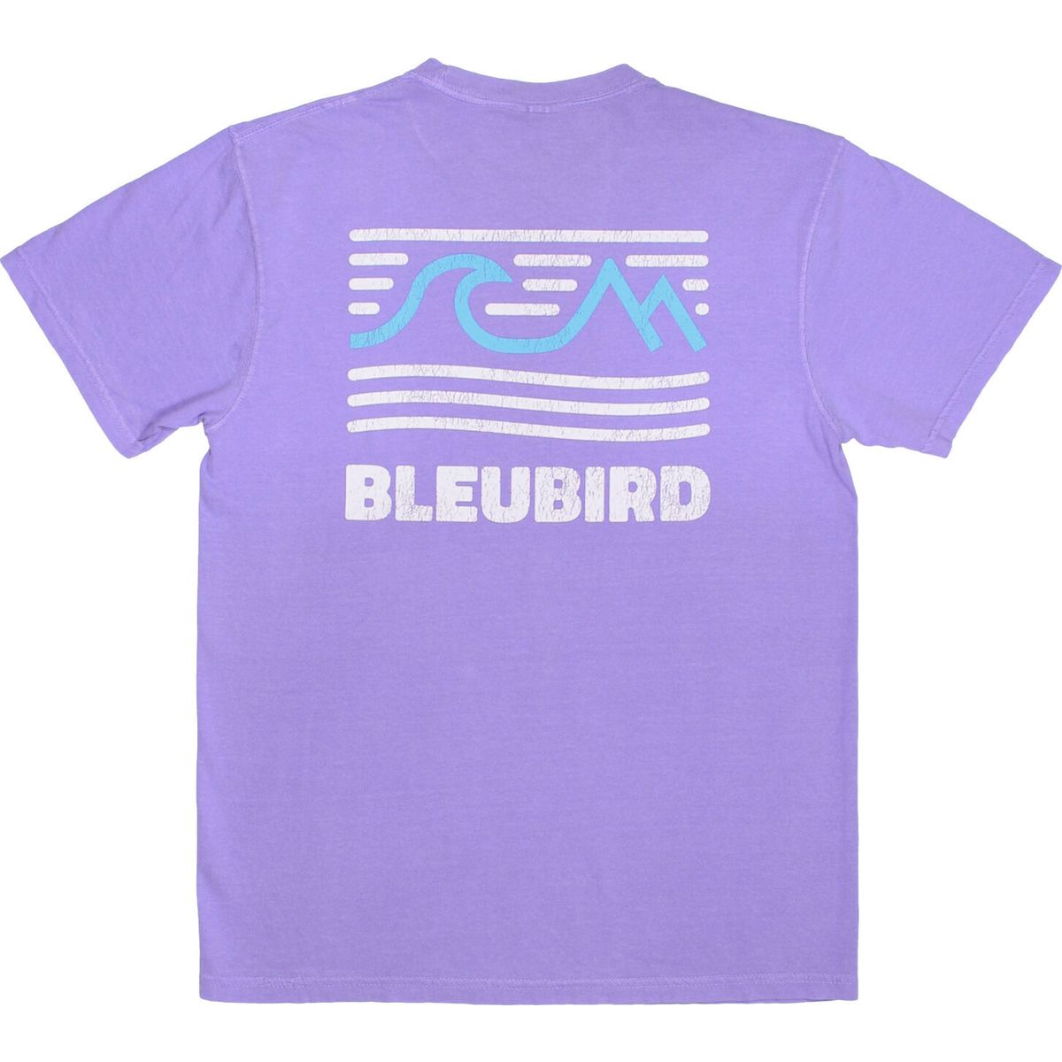 Bleubird Violet Tides Tee violet Large VIOLET-TIDES-TEE-L