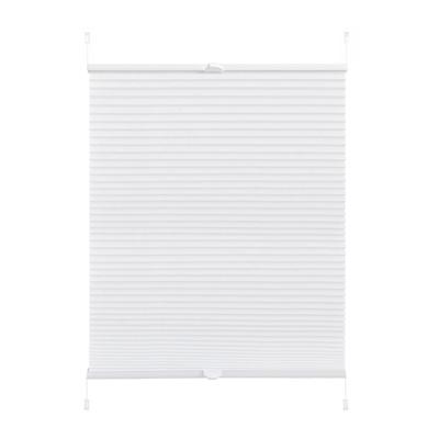 Plissee OTTO HOME "LORRANA", weiß, B:90cm H:130cm, Obermaterial: 100% Polyester, Plissees, Fixmaß, Sonnenschutz, flexibel verspannt, für Fenster & Tür - NEUHEIT