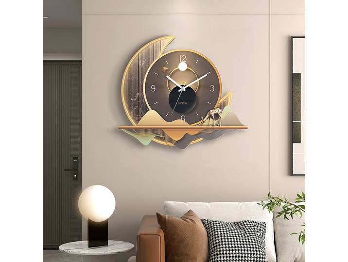 Salon ménage nouvelle mode créative décorative quartz horloge murale design moderne salle à manger décor