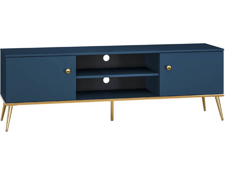 Marmex Möbel TV-Board MARINE 05 TV-Schrank Lowboard mit 2 Schranktüren Wohnzimmer