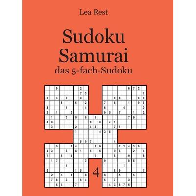 Sudoku Samurai, Taschenbuch von Lea Rest, Degener, Udo, 978-3-95497-667-6