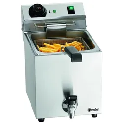 Bartscher Fritteuse MDI SNACK III Plus mit Fettablasshahn, 9 Liter A162828
