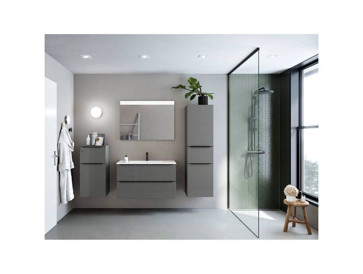Flächenspiegel MYBA I 100cm Silber 100cm