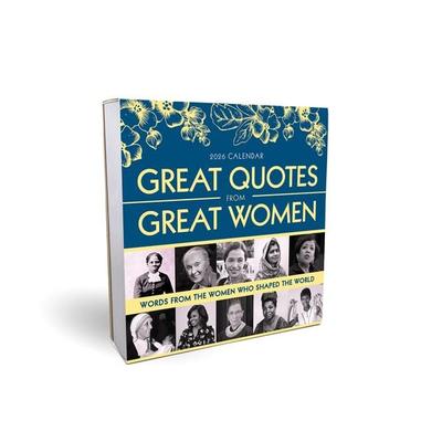 2026 Great Quotes from Great Women Boxed Calendar, von Sourcebooks, Sourcebooks Inc, 978-1-4642-2965-7