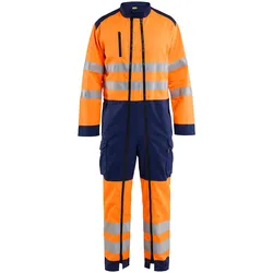 Blakläder, Schutzanzug + Arbeitsoverall, Hochsichtbare Kombi mit langen Ärmeln (XXL, 1x)