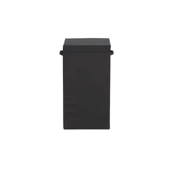 Wäschekorb   , grau , Papier , Maße (cm): B: 31 H: 58