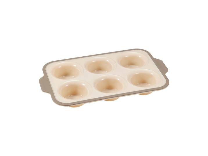 Dorre Moule à muffins Cookie, 6 pcs Beige