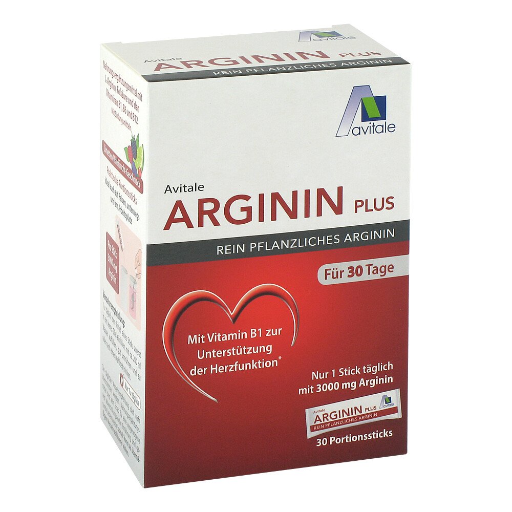 Avitale GmbH Arginin Plus Vitamin B1+b6+b12+folsäure Sticks 16505707