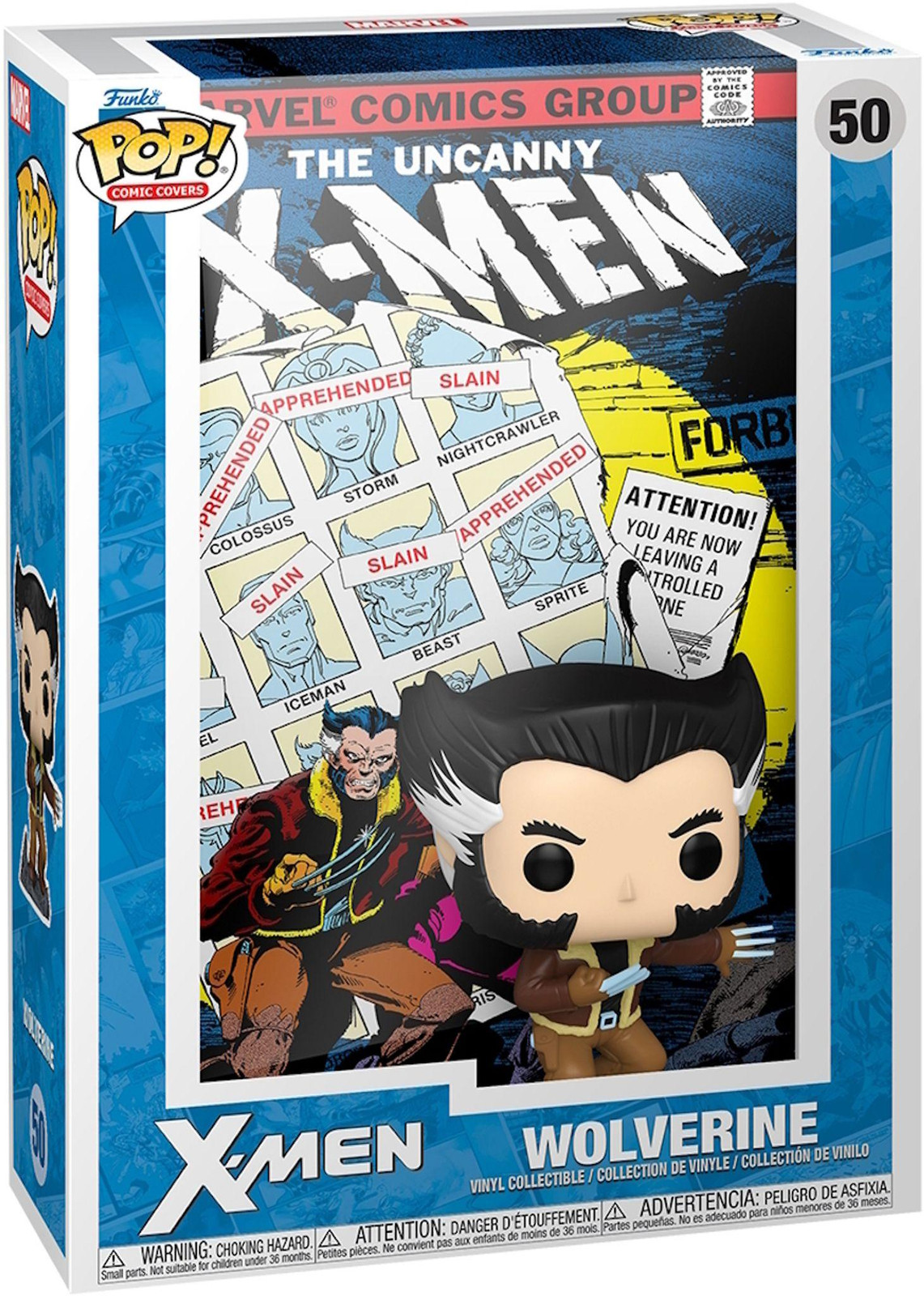 Funko POP! Marvel X-Men Wolverine Comic Cover vinylfiguur