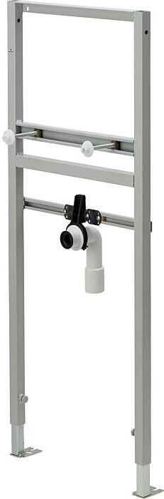 Viega Eco 8180.61 Waschtisch-Element 670986 Bauhöhe 1130 mm, Stahl pulverbeschichtet, für Waschtisch mit Einlocharmatur