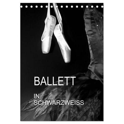 Ballett in Schwarzweiss (Tischkalender 2027 DIN A5 hoch), CALVENDO Monatskalender