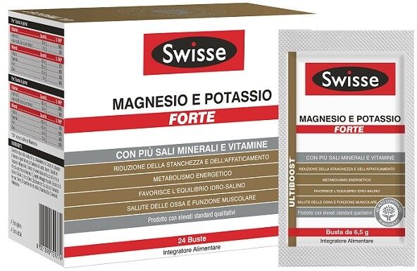 HEALTH AND HAPPINESS (H&H) IT. Swisse - Magnesio Potassio Forte 24 Bustine