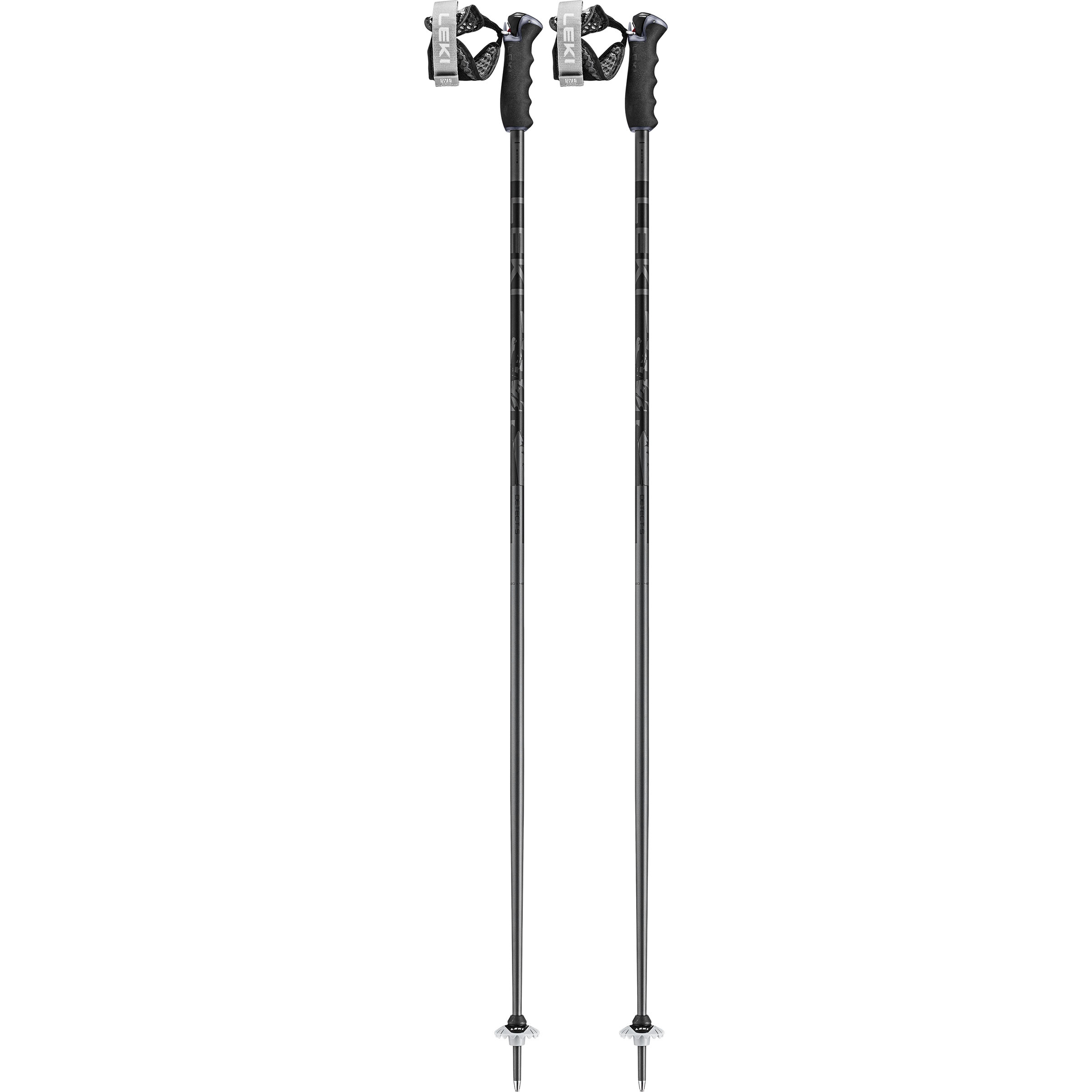 Leki Detect S Skistöcke Skistöcke grau Größe 115CM Trekking