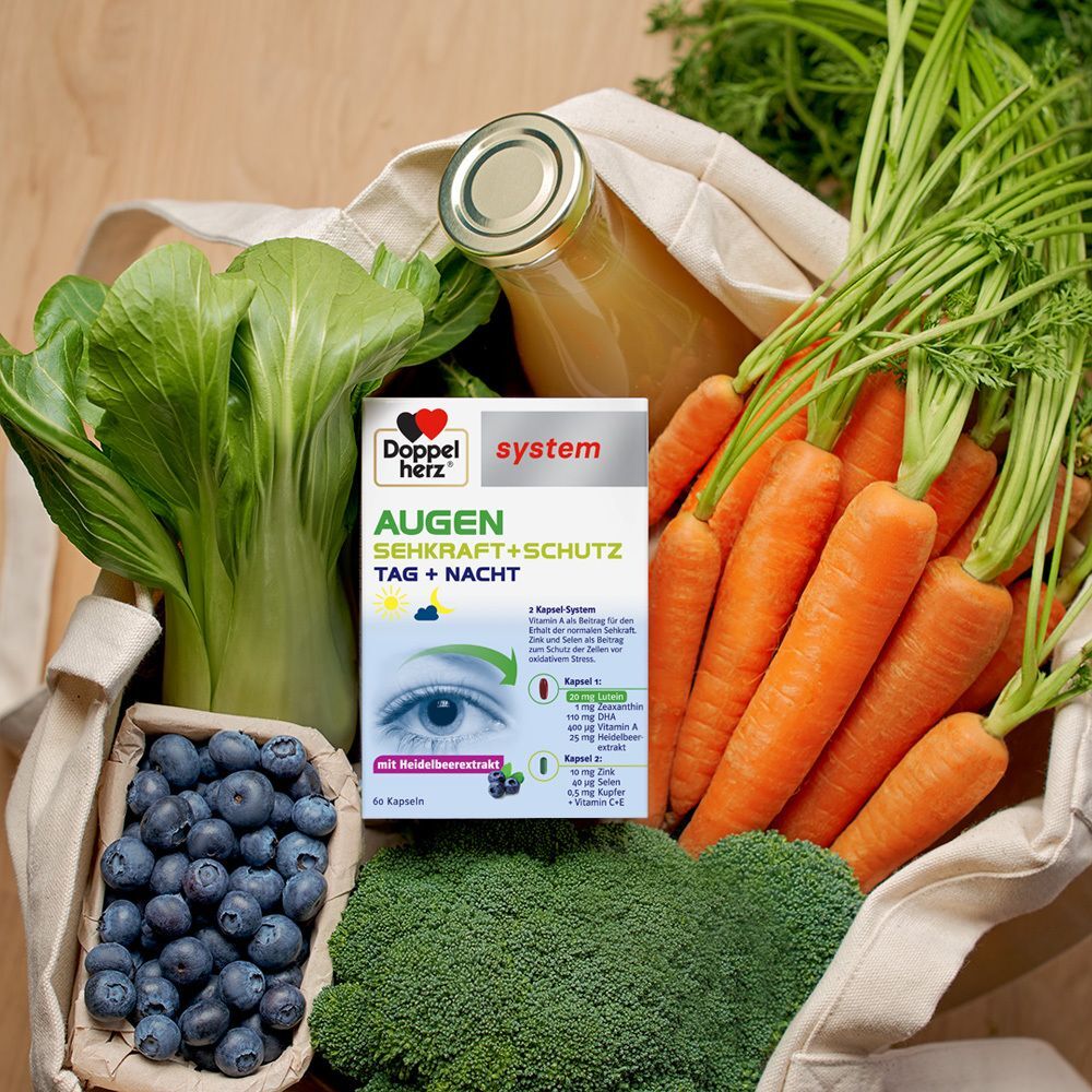 Doppelherz® system Doppelherz Augen Sehkraft+Schutz system Kapseln 120 St
