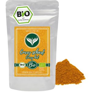 Azafran Curry Premium Qualität, scharf, BIO, im wiederverschließbaren Beutel, 250 g