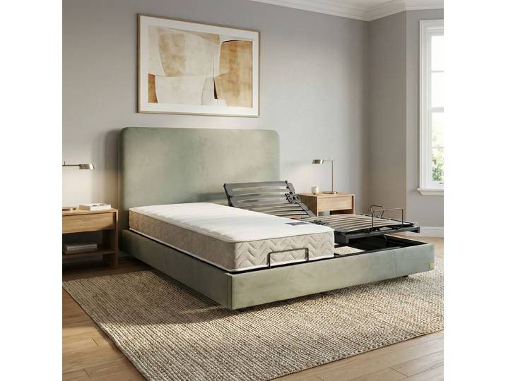 Matelas Ressorts Ensachés Pour Lit Électrique 80x200 Cm Symphonie