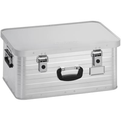 Aufbewahrungsbox ENDERS "Toronto M", silber (silberfarben), B:58,5 H:26,5 T:38,5, Aluminium, Aufbewahrungsboxen, Aufbewahrungsbox, Aluminium, BxTxH: 58,5x38,5x26,5 cm, 47 Liter