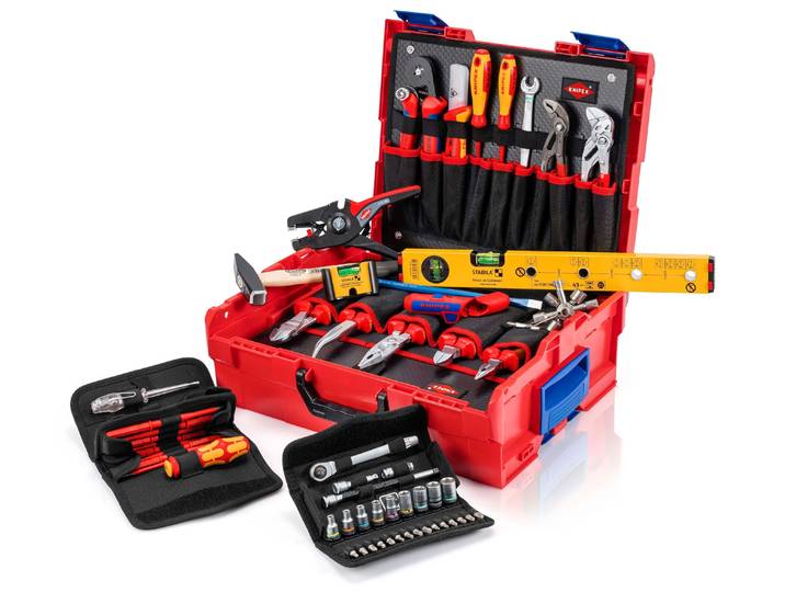 KNIPEX 00 21 19 LB E L-BOXX® Elektro 63 pièces