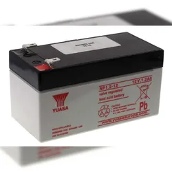 Powery YUASA Bleiakku NP1.2-12 Vds