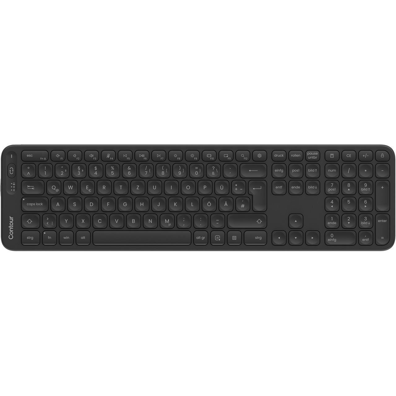 Contour Balance Full-Size Tastatur DE-Layout wireless