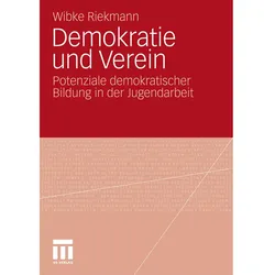 Demokratie und Verein, Fachbücher von Wibke Riekmann