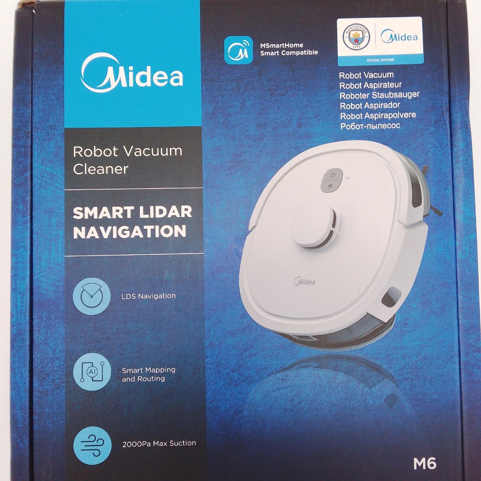 Midea M6 Saugroboter Wischfunktion 2 in 1 Staubsauger Robotic Floorcare Leistungsstark