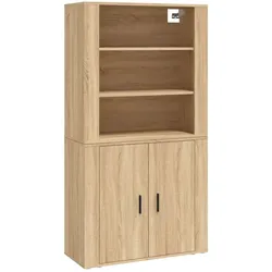 Helloshop26 - Buffet Sideboard Kommode Kleiderschrank Aufbewahrungsmöbel Organizer Küche Wohnzimmer Lounge hohes 02_0034213