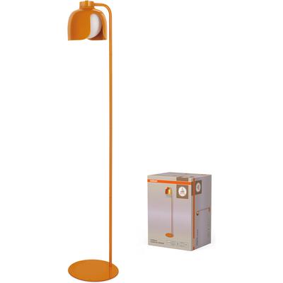 OSRAM Stehlampe "Decor Corolle", orange, H: 141cm, 1 Stk., Leuchten, Fassung E27, Stahl und Glas, Stehlampe